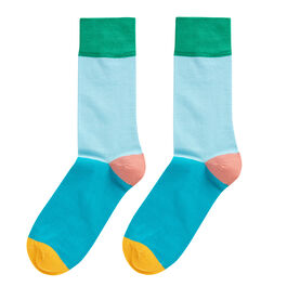 Colour block socks